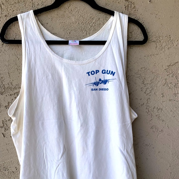 Fruit of the Loom Shirts Vintage Top Gun Tank Top Poshmark